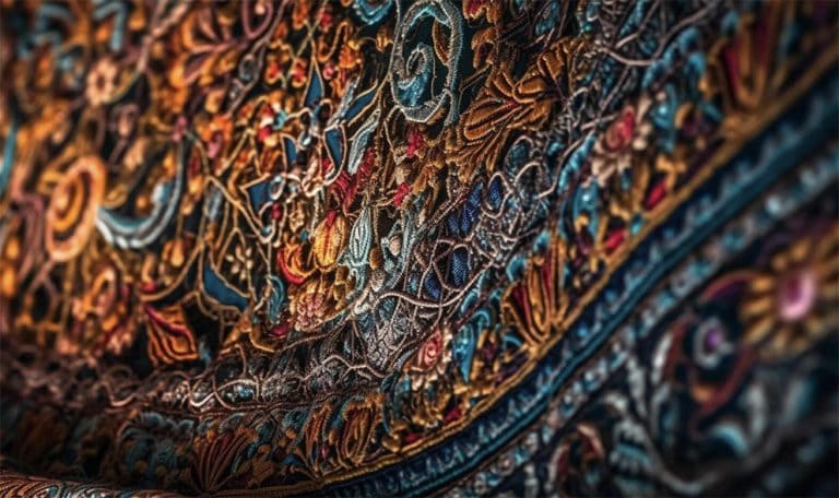 پارچه های تاروپودباف مخصوص؛ پارچۀ نسجی منگوله باف؛ دانتل ها؛ مصنوعات